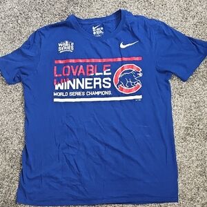 Nike Cubs Blue and Red Game Gear